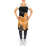 No Pattern Bib Apron