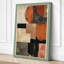 Rust and Geometry Industrial - Wrapped Canvas-81536905-81536914