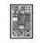 « patterns of the amazon b&w iii », reproduction d’impression sur toile-30529367-72578307-72578308