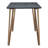 Metal Base Dining Table-25896490