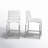 Misa Upholstered Counter Stool with Metal Frame-576239164-576239163