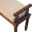 Banc de vestibule à coussinets Spindle