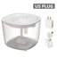 Fontaine pour animaux de compagnie avec pompe sans fil, fontaine à chat ultra silencieuse 68 oz / 2 L pour boire, distributeur d'eau pour chien