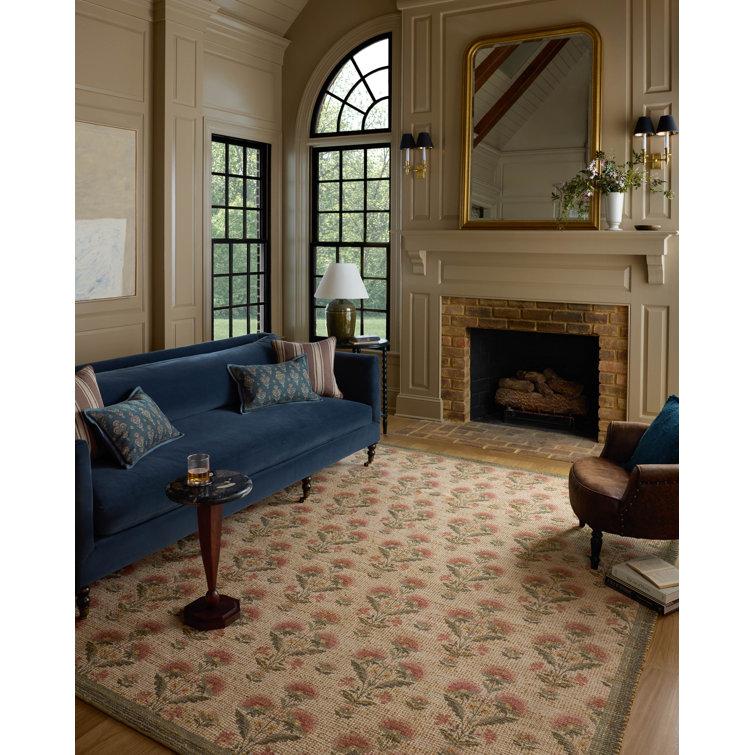 Rue Sage / Blush Area Rug