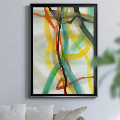 «Window Drama II» par J Paul, reproduction d'art sur toile encadrée