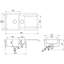 Lolita Granite Kitchen Sink Double Basins White