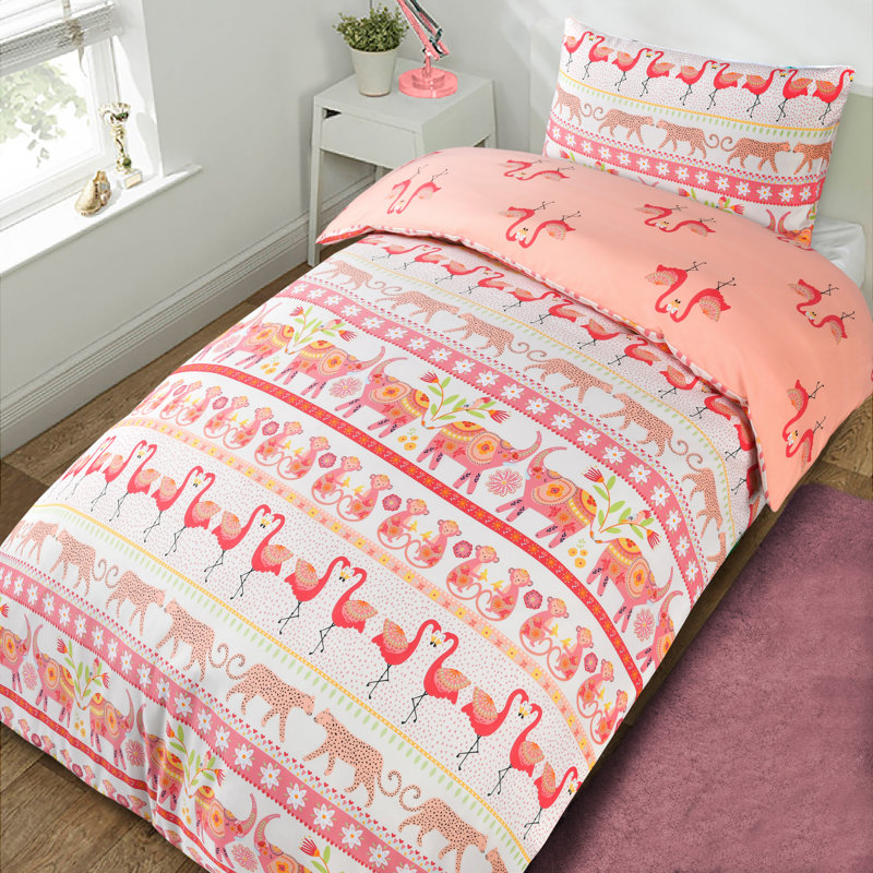 Microfiber No Pattern Duvet Cover Set with Pillowcases Included