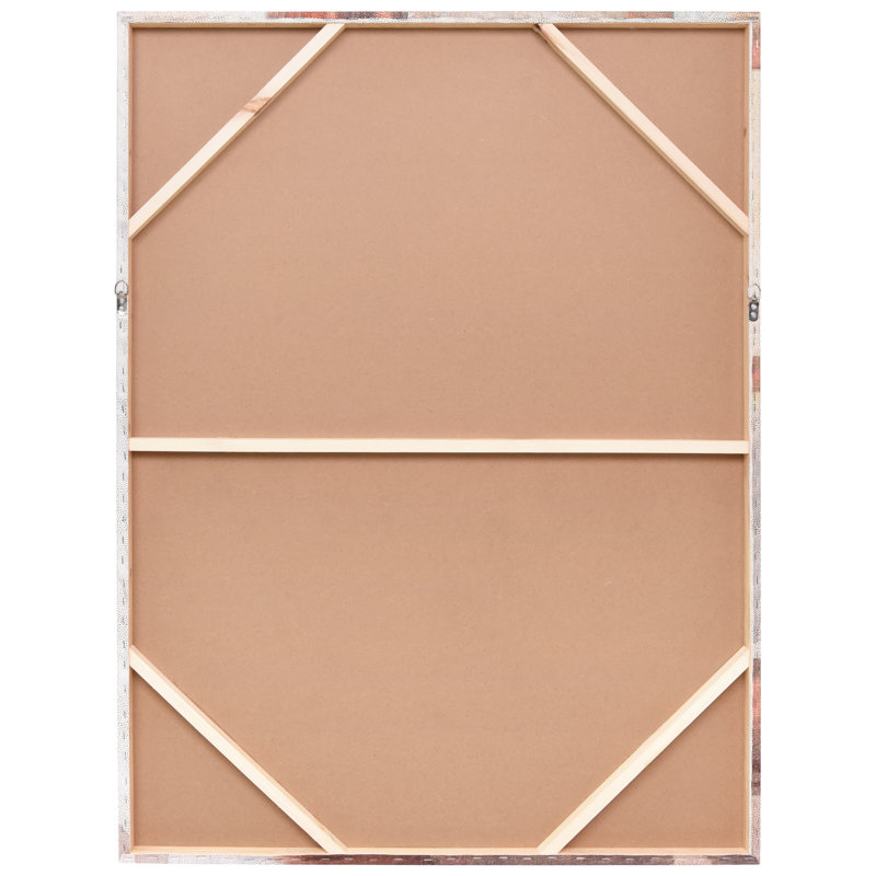 Timeless Serenity II Gold Metallic Shagreen Wrapped Canvas Wall Art