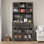 Armoire de rangement 70 po H 70,8 po avec station de charge et tiroirs