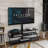 Height Adjustable Universal Swivel Glass Floor Media Storage Stand