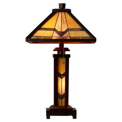Lampe de table h 25,6" avec abat-jour empire Serena