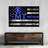 EMT Flag Canvas Print-92519486