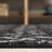 Kateshia Moroccan HYPE Boho Vintage Diamond Black/Ivory Rug-479767501