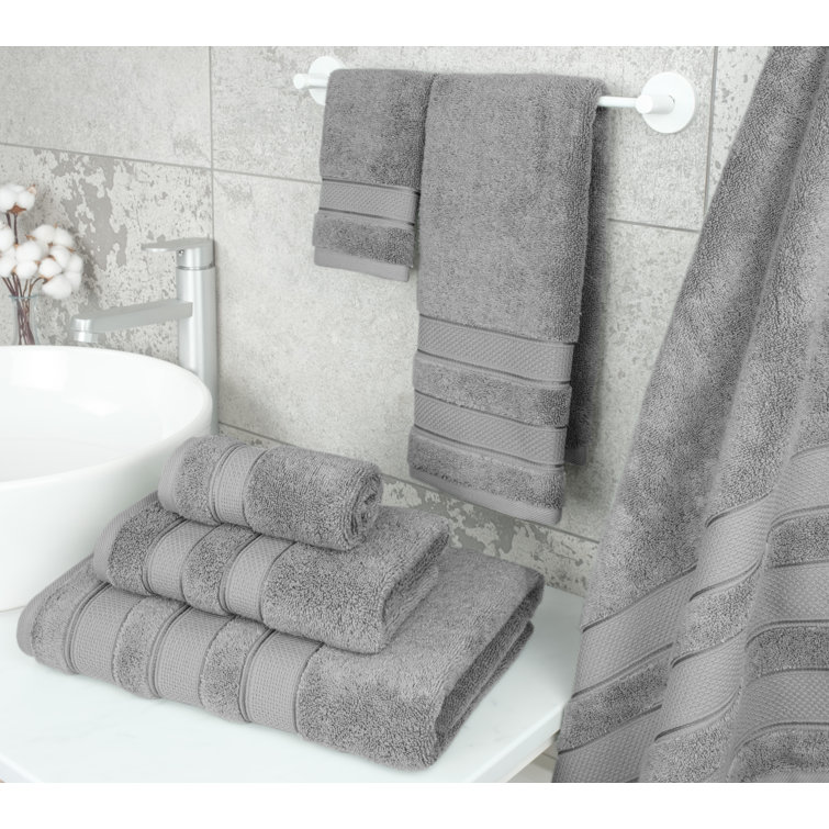 Towels Beyond Becci Collection Turkish Cotton Bathroom Towel Set - Luxury  and Soft Bath Towel (Set of 6) - On Sale - Bed Bath & Beyond - 15002122