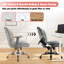Chaise de bureau rembourrée à haut dossier avec coussin lombaire -116142224