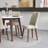 Carstarphen 4 - Person Solid Wood Solid Wood Top Four Leg Dining Set