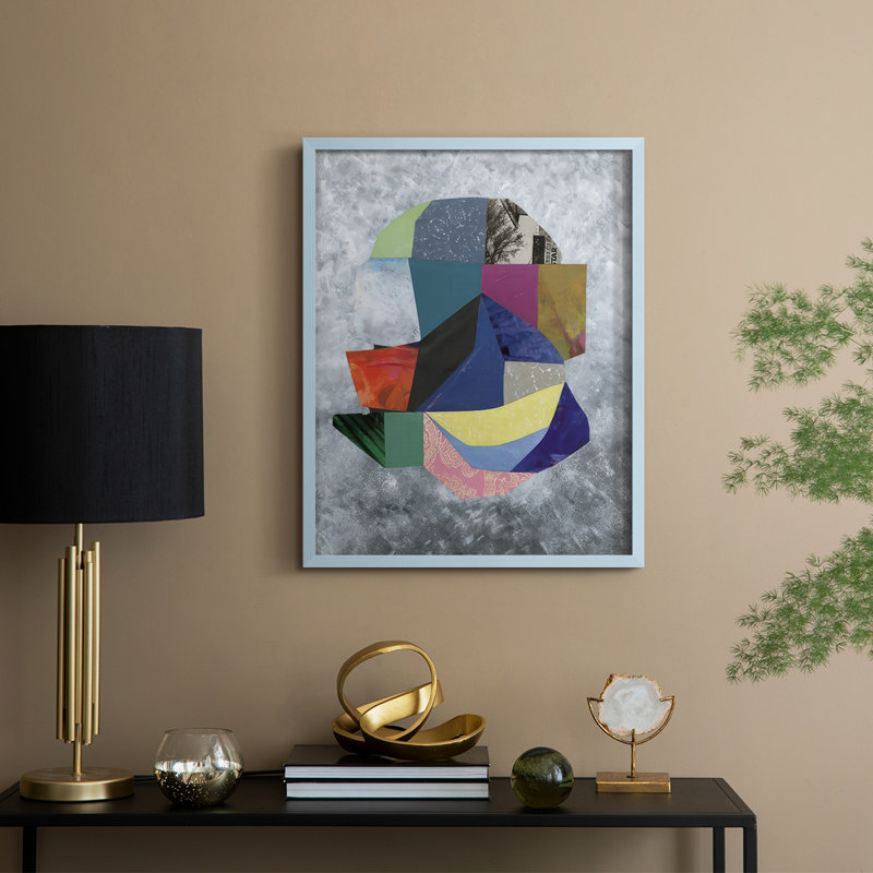 Beyond the Mirage II Framed Print - Solid Wood