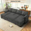 4 Seater Fabric Sofa Bed-94533295