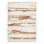 Rectangle Karla Abstract Hand-Knotted Wool/Cotton Area Rug in Ivory/Beige-80817241