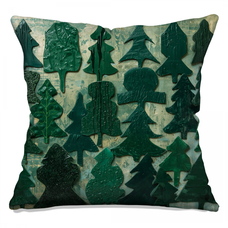 Coussins Evergreen, 14 X 14 pouces