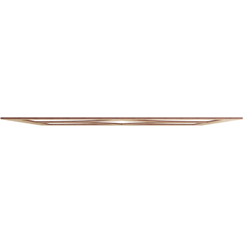 Médaillon de plafond ajouré en bois Statesman, Chêne rouge, H 34 po x l 34 po x P 0,25 po
