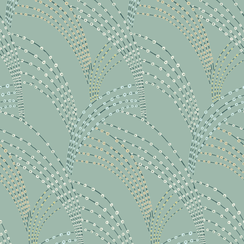 Sea Grass - Seafoam Green Wallpaper