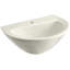 Parigi® Vitreous China 19.75" Pedestal Bathroom Sink-10940095-46017468
