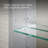 CLC Recessed or Surface Mount Frameless Aluminum Medicine Cabinet Adjustable Shelves-70325201