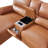 Carrabelle Leather Power Recliner Console,USB Port-123387908-121904168