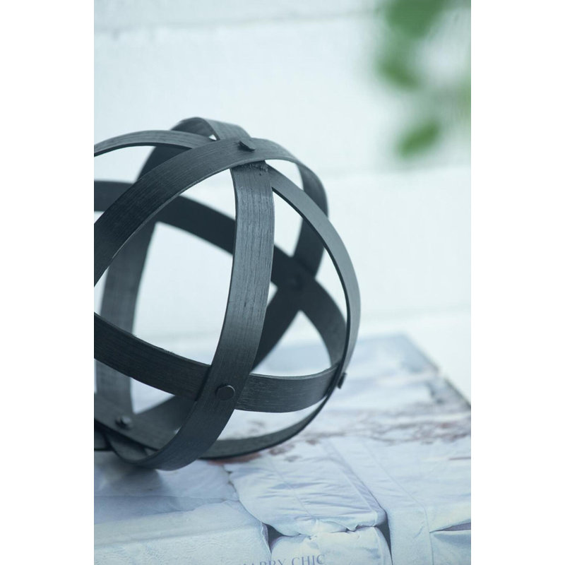 Sculpture boule Alzamora, H 5,9 po x l 5,9 po x P 5,9 po