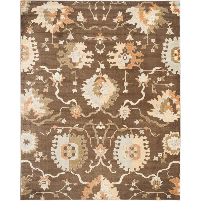 Albina Performance Floral Rug, Rectangle 8' x 10'
