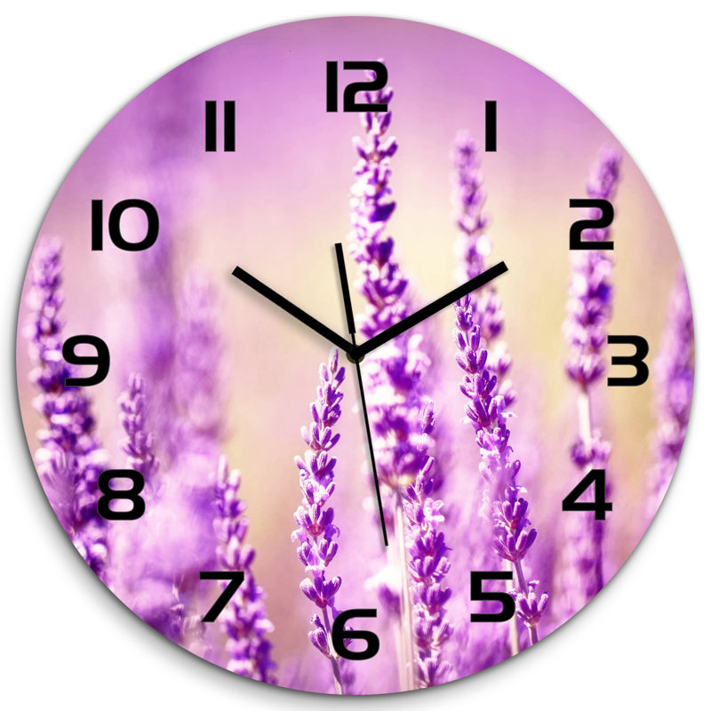 Julizza Glass Wall Clock