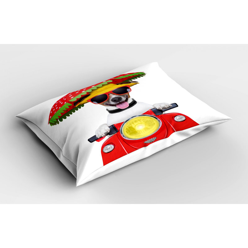 Sun Polyester Sham Set, Twin
