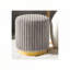 Tabouret d'appoint rond en acier inoxydable-293087629