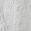 Feuille de palmier Burnout blanc diaphane-1050727152