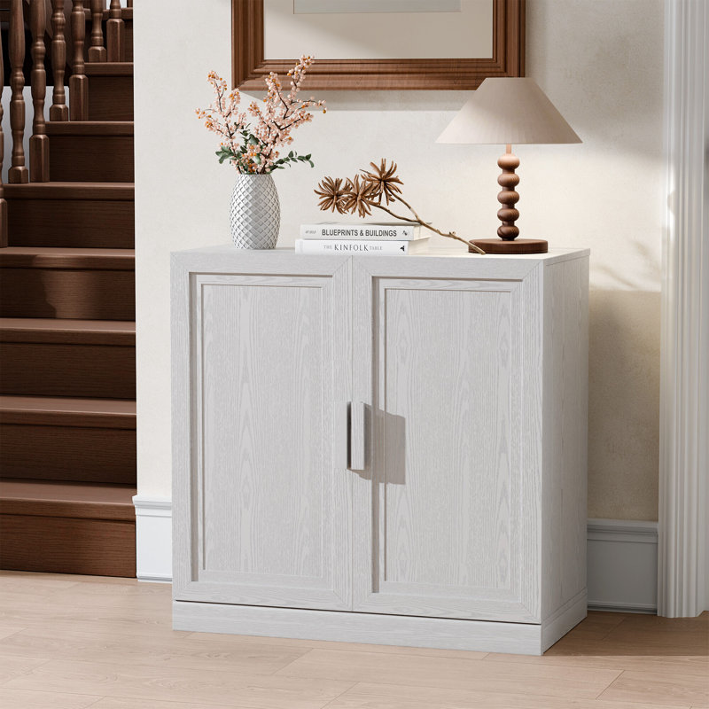 Gershwin Accent Storage Cabinet, 31" H x 31" W x 16" D, White