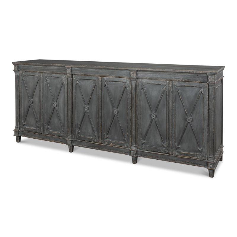 Marksman 96'' W Solid Wood Sideboard
