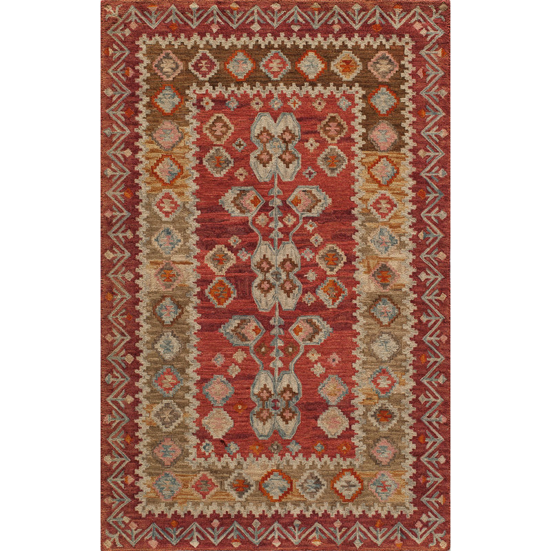 Breesport Wool Oriental Indoor Rug, Rectangle 2' x 3'