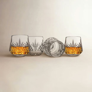 Dublin Crystal Rounded Whiskey Glass (Set of 4)