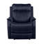 Fauteuil inclinable électrique double Frankenmuth - Noyer-559440573