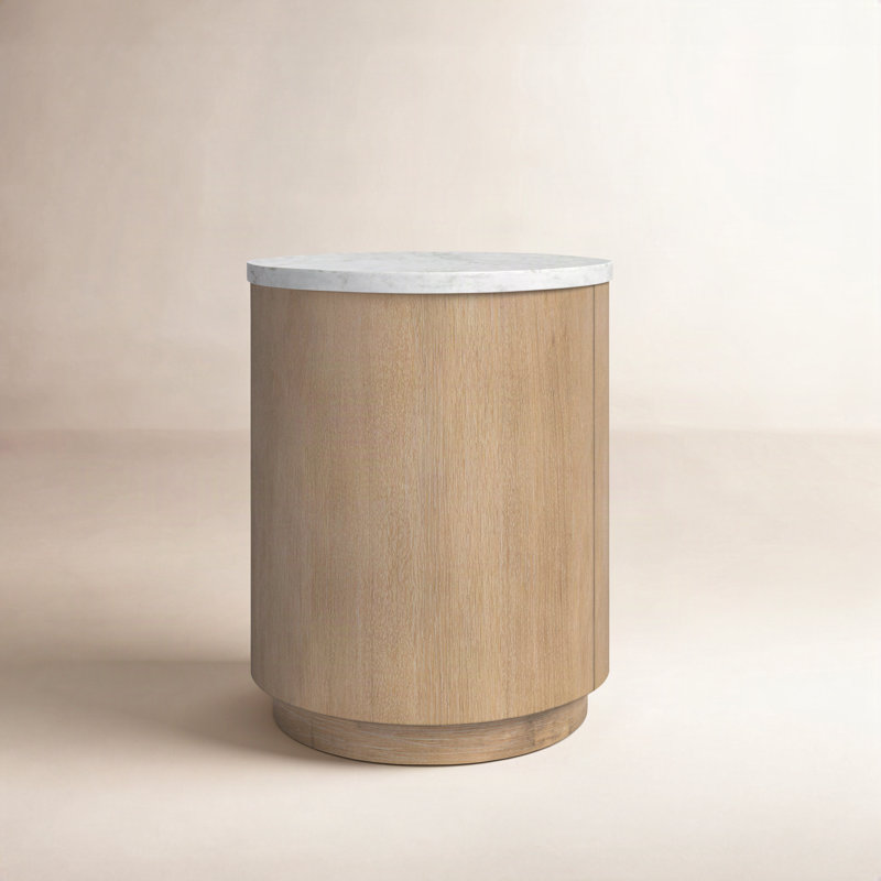 Delray Round End Table