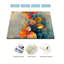Feuilles d'automne, impression sur toile 3 pièces pour décor de salon-358760706