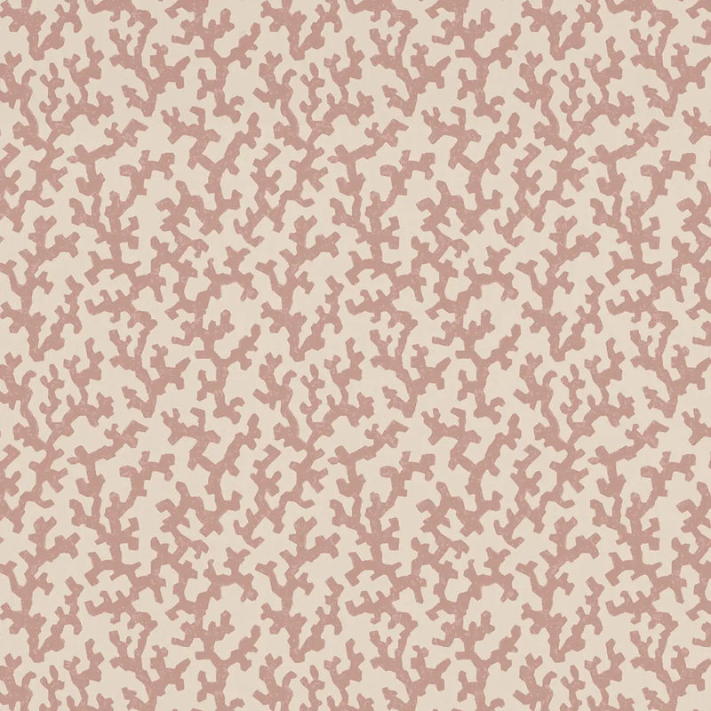 Schumacher x Veere Grenney Folly Wallpaper, Pink