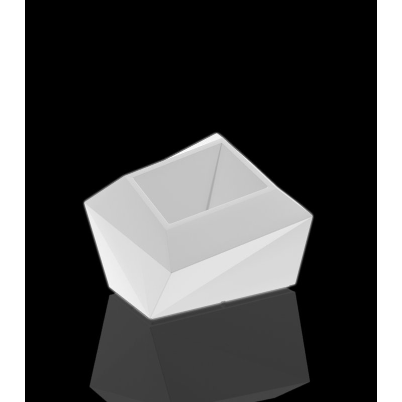 Pot à fleur en résine Faz, H 23,5 po x l 32,25 po x P 24,75 po