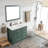 37'' Stone Single Bathroom Vanity Top with Sink
