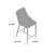 Adaurd Upholstered Counter Stool with Metal Frame