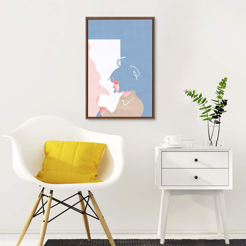 Thinking, Natural, 24" H x 16" W