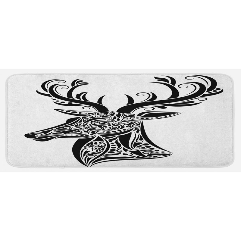 Tapis de cuisine antlers