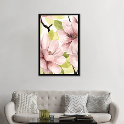 «Blush Magnolia I», impression sur toile tendue