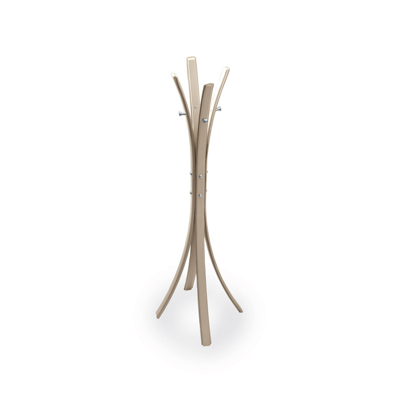 Otis Metal Freestanding Coat Rack, Ivory